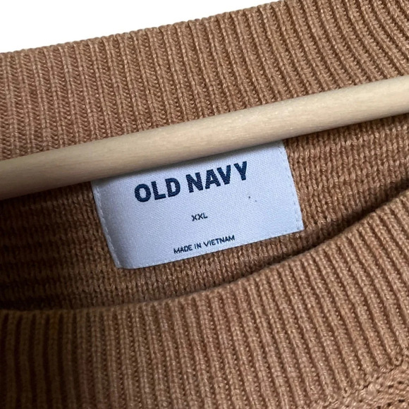 Old Navy • Camel Stitchy Bateau Sweater - Picture 4 of 6